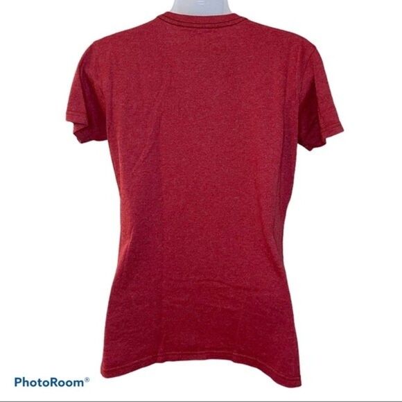 Disney Red “Kid at Heart” Graphic Tee Size S - Picture 2 of 4